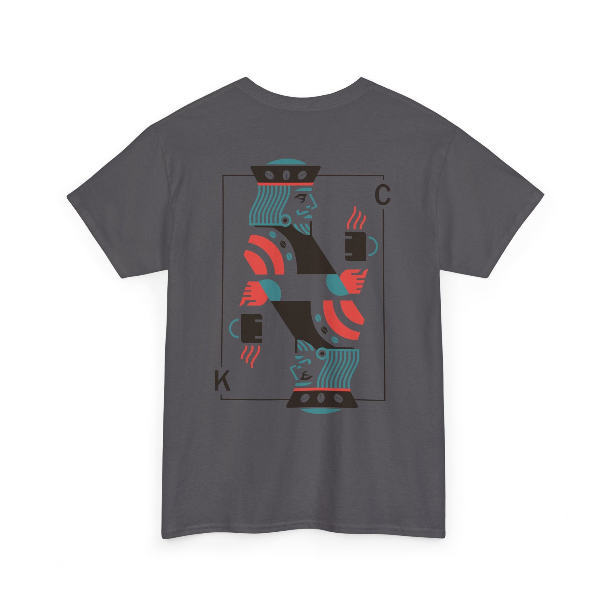 King of Cards Graphic Tee - Unisex Heavy Cotton Shirt with Unique Design