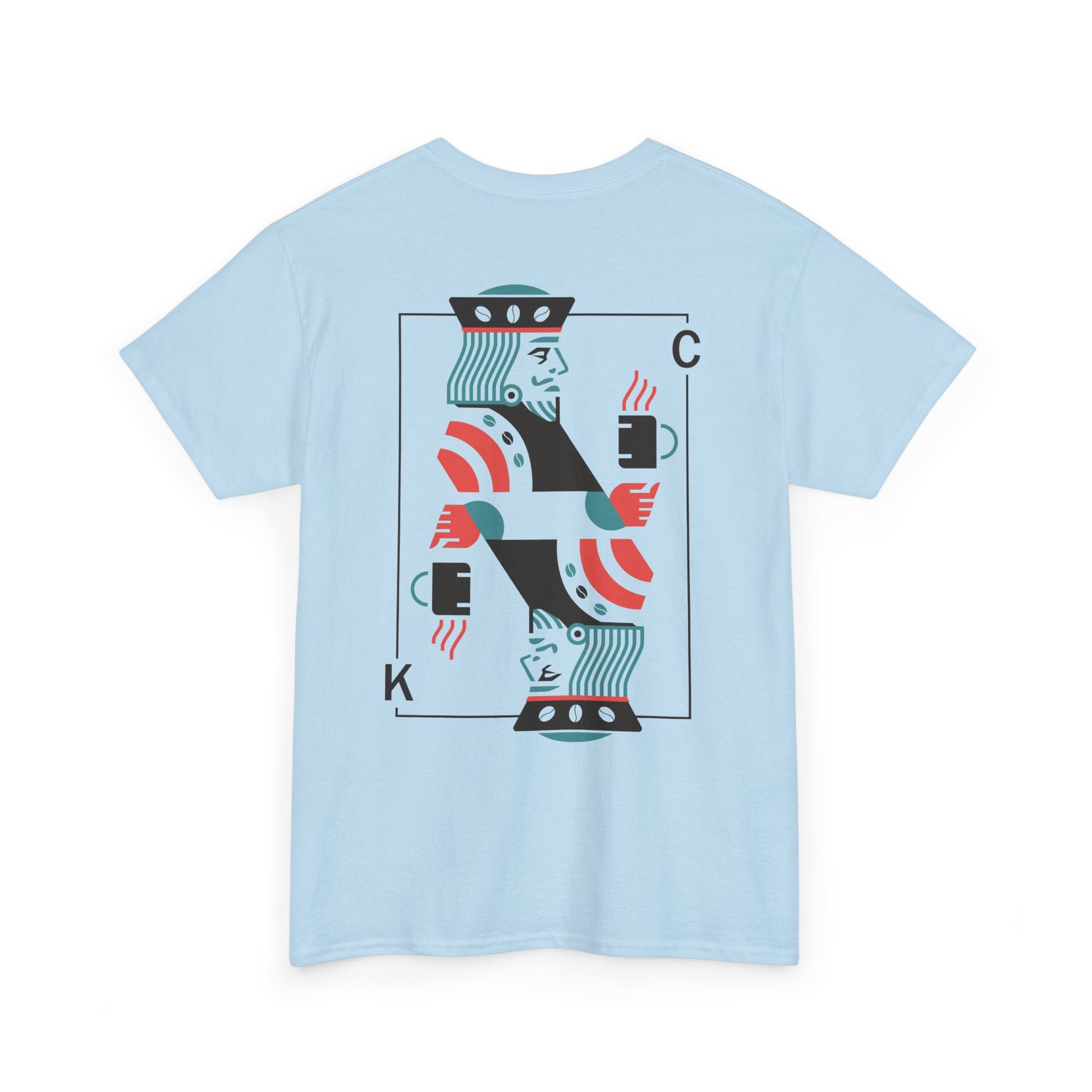 King of Cards Graphic Tee - Unisex Heavy Cotton Shirt with Unique Design